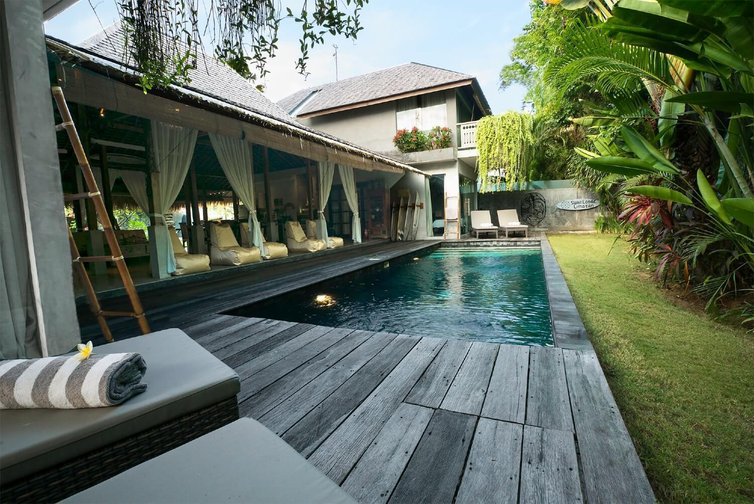 Surflodge Limasan Bali Kerobokan Buitenkant foto